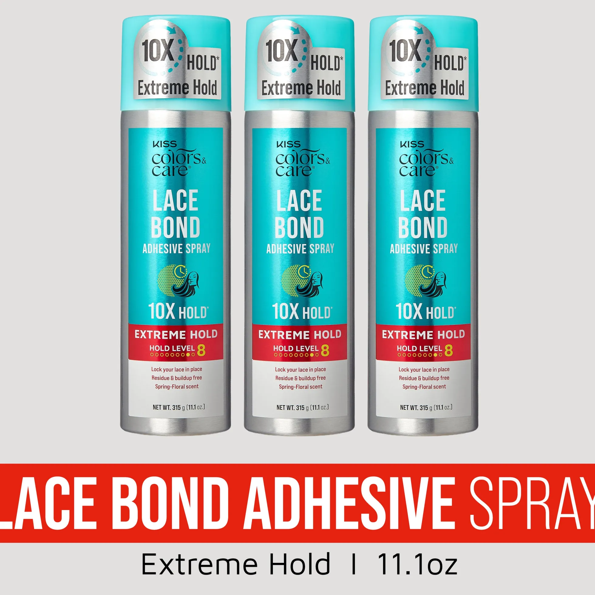 11 oz Extreme Hold Lace Bond Bundle