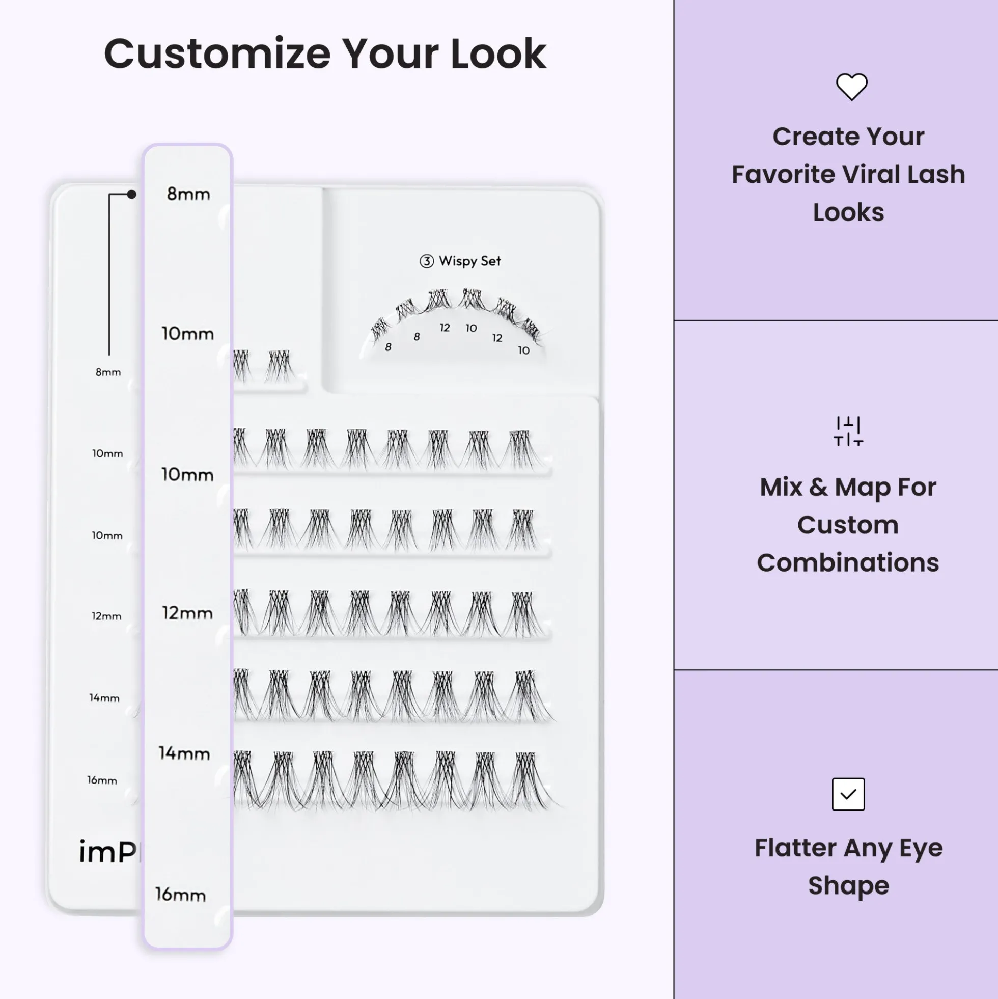 Classic Wispy | 60 Individual Lashes