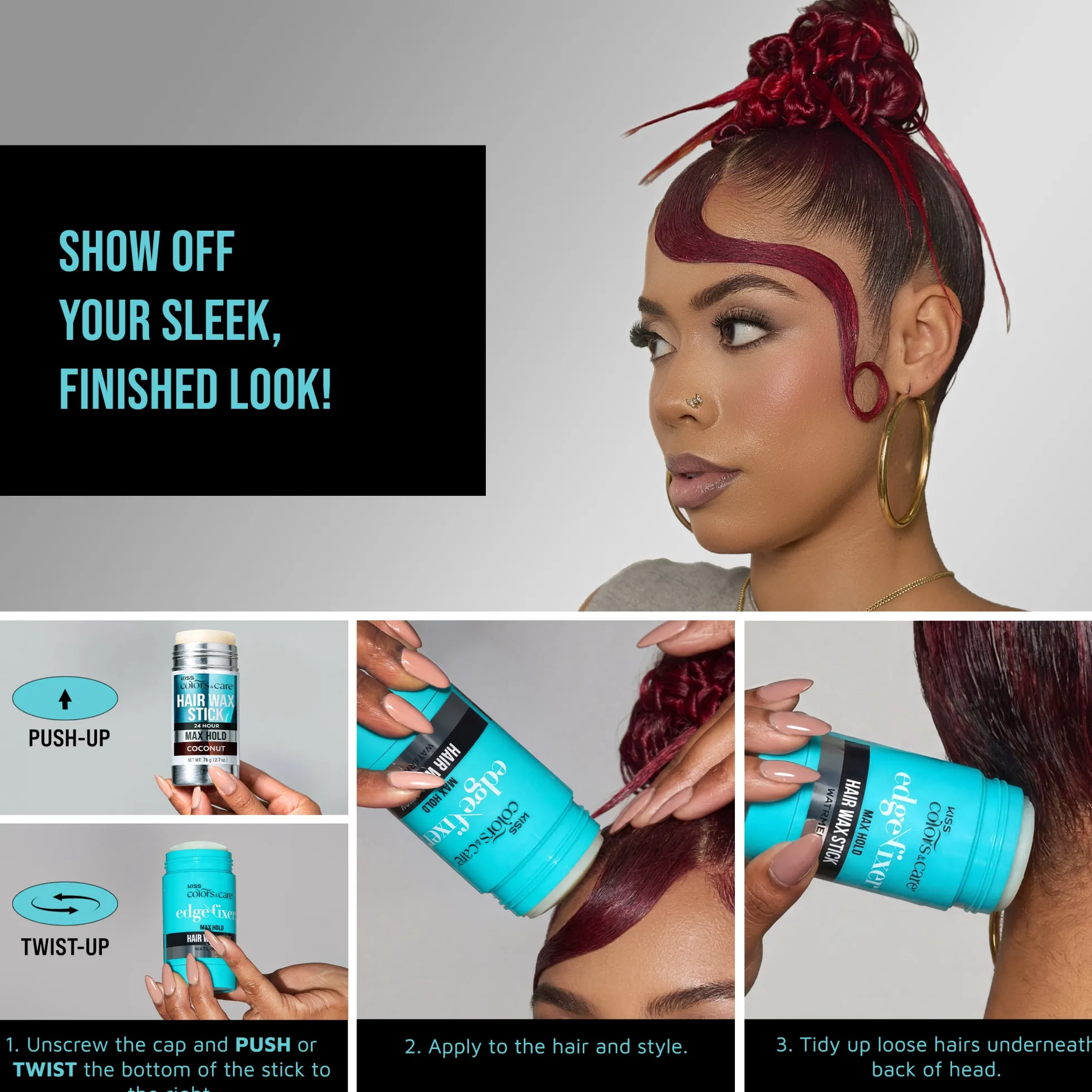 Edge Fixer Wax Stick