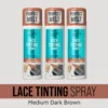 Medium Dark Brown Lace Tinting Spray Bundle