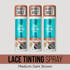 Medium Dark Brown Lace Tinting Spray Bundle