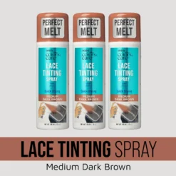 Medium Dark Brown Lace Tinting Spray Bundle