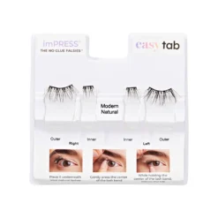Modern Natural | 1 Pair of Half Lash & 2 Clusters