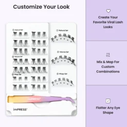 Natural/Volume/Wispy | 60 Individual Lashes