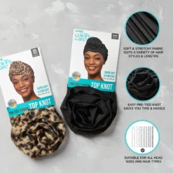 Pre-Tied Top Knot Turban