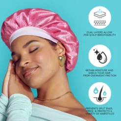 Satin Bonnet Cap