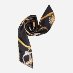 Silky Satin Edge Scarf