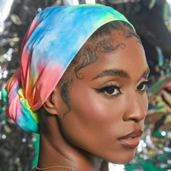 Soft Satin Wrap Scarf