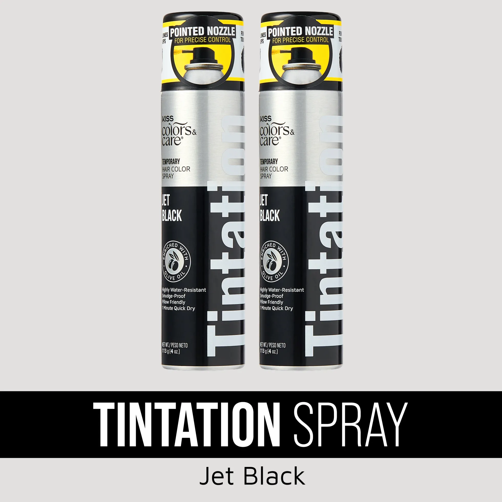 Tintation Spray Jet Black Bundle