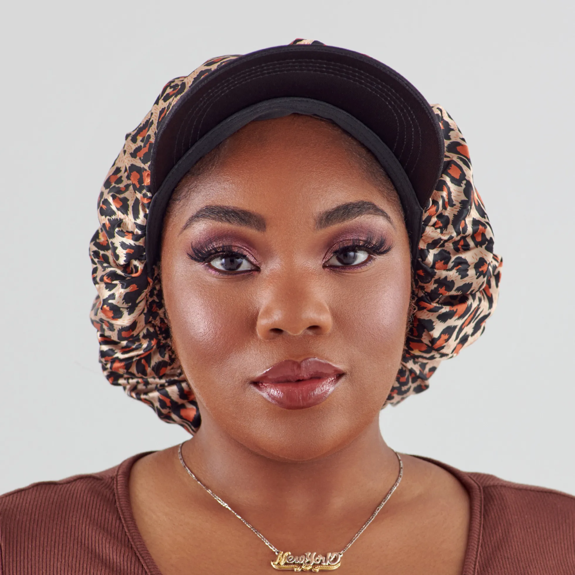 Visor Satin Hair Cap XL